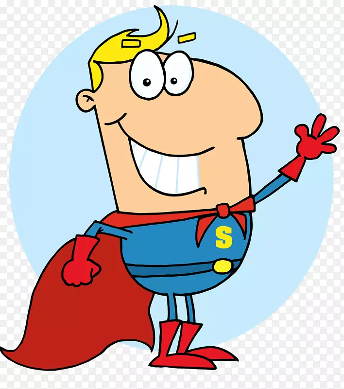 克拉克肯特卡通超级英雄皇室免费卡通超人