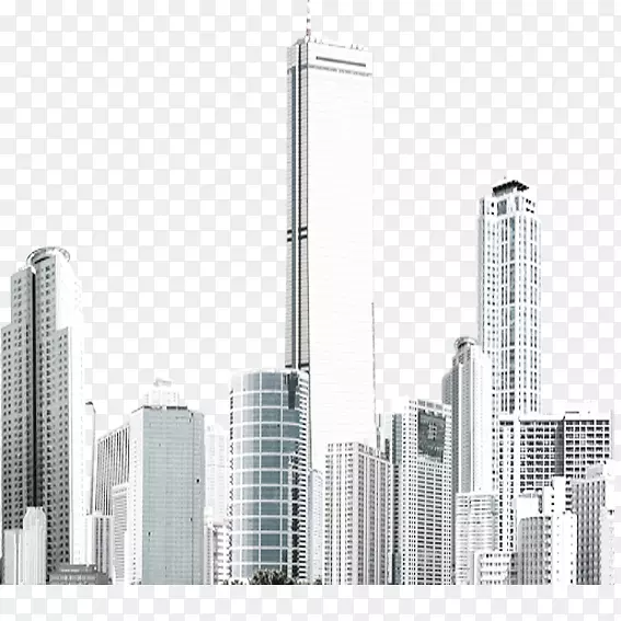 摩天大楼建筑天际线城市建筑免费摩天大楼拉料