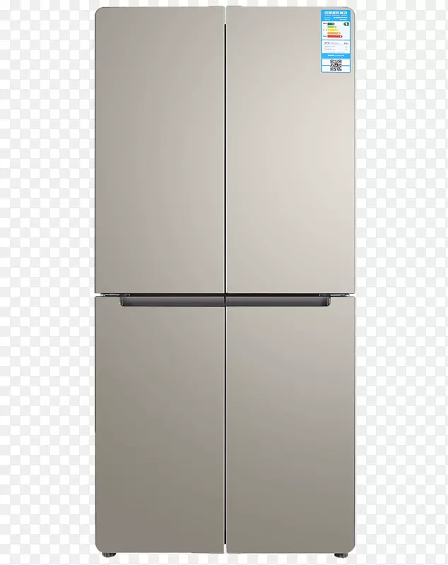 冰箱门家用电器智能精巧四门冰箱