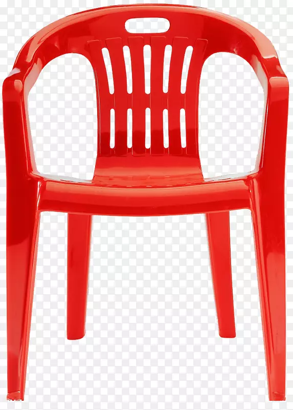 折叠椅塑料桌花园家具.红色塑料椅子