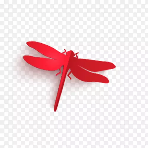剪纸蜻蜓剪纸新年-蜻蜓