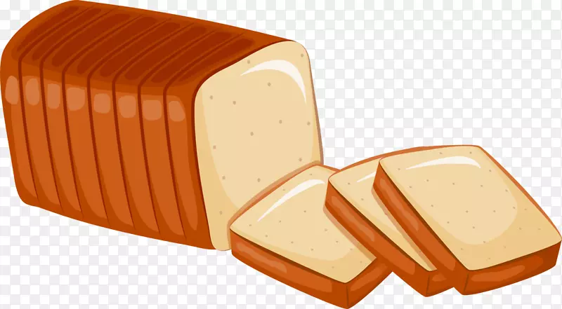 面包片-小而新鲜的黄面包