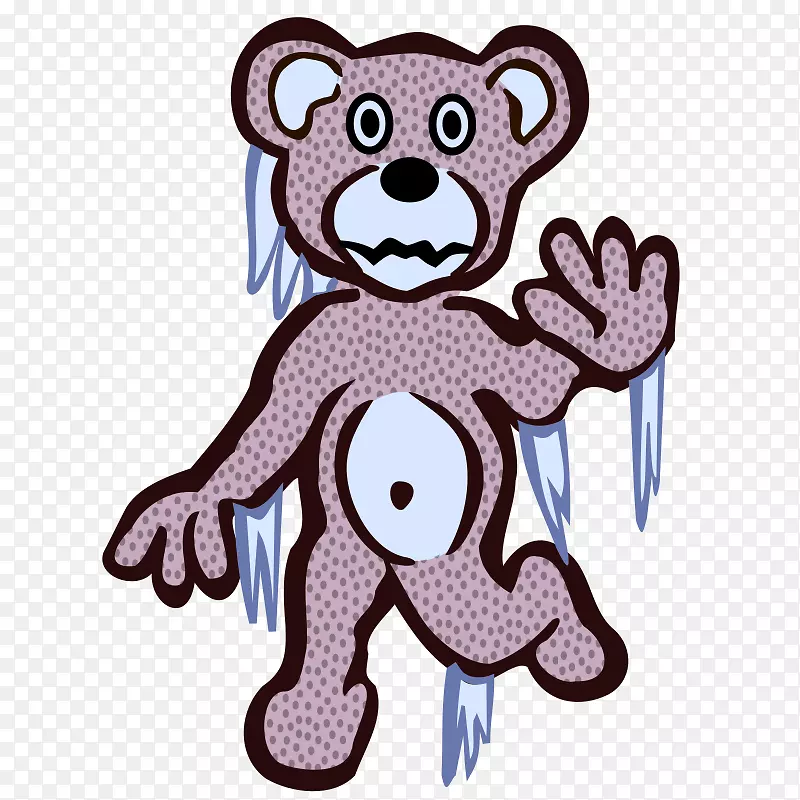 北极熊大熊猫冷冻电影系列剪辑艺术冷冻卡通熊