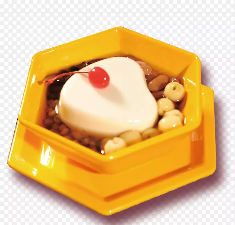 冰激凌扁豆杏仁奶月饼-杏仁甜点