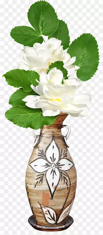 花瓶花卉设计