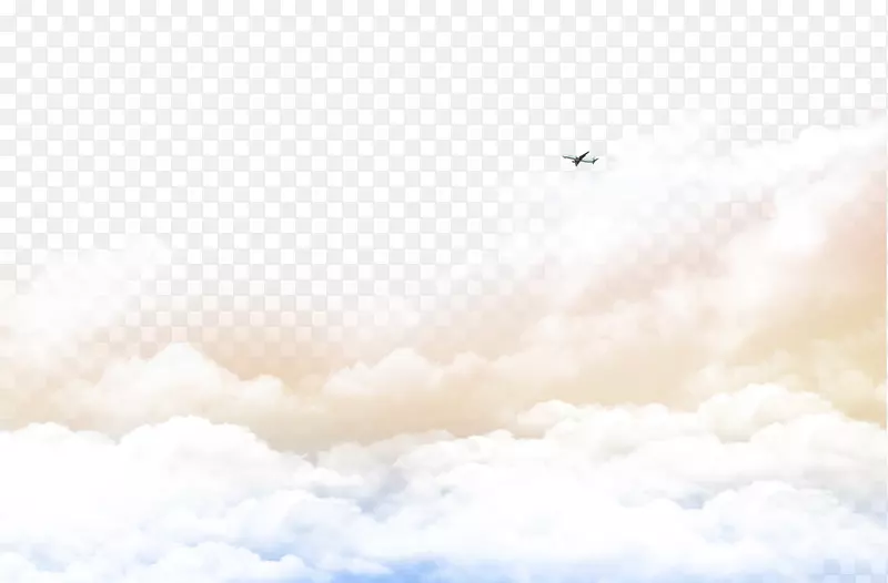 飞机飞行跑道下载-白云，云