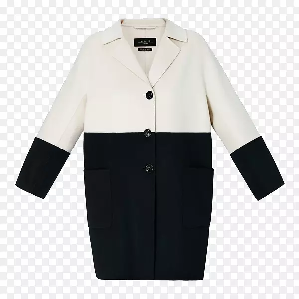 莫斯科大衣夹克最大玛拉-女式黑白夹克衫