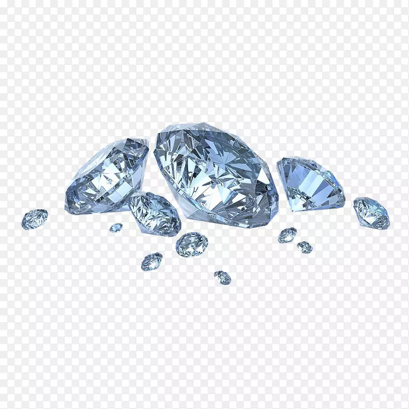 钻石透明宝石珠宝钻石切割钻石