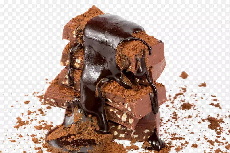 巧克力棒巧克力蛋糕巧克力布朗尼软糖木瓜
