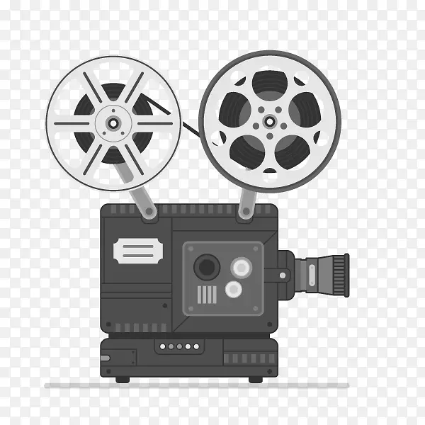 电影放映机电影摄影机电影元件放映机