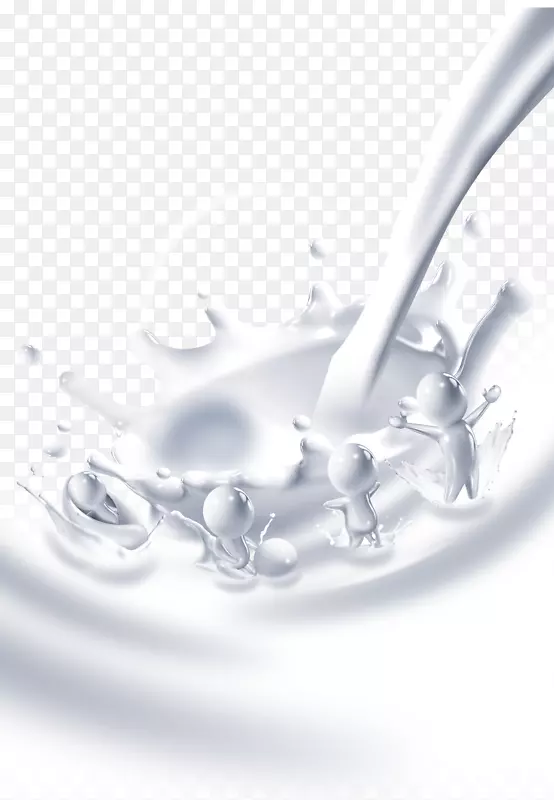 奶粉喷溅-恶棍牛奶变成牛奶