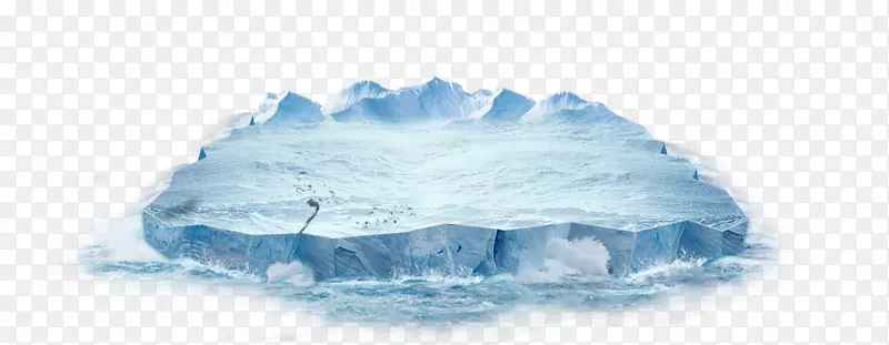 南极企鹅冰山-冰山