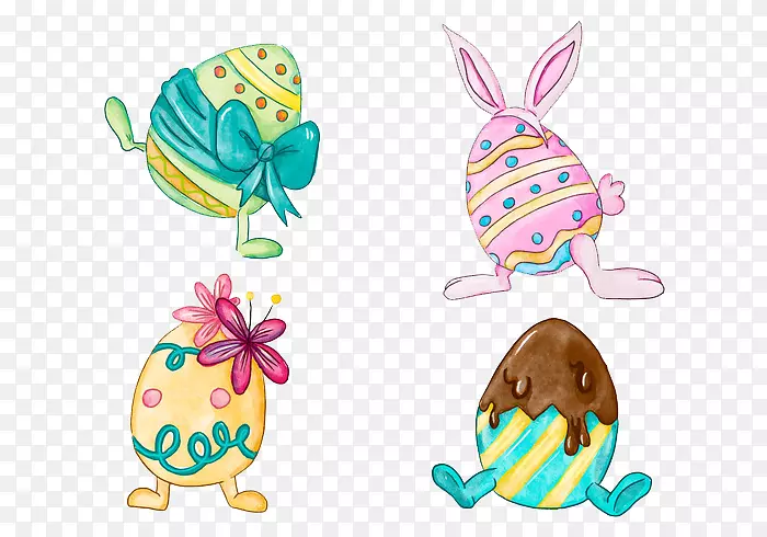 复活节兔子彩蛋-幸运日卡通彩蛋收藏