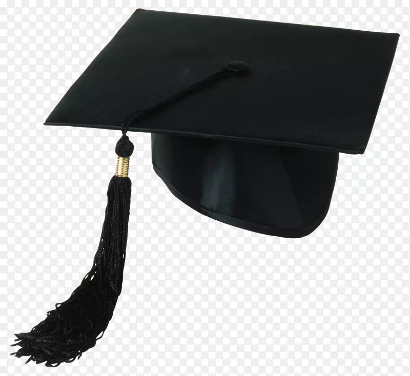 正方形学术帽毕业典礼学术服装剪贴画-毕业帽