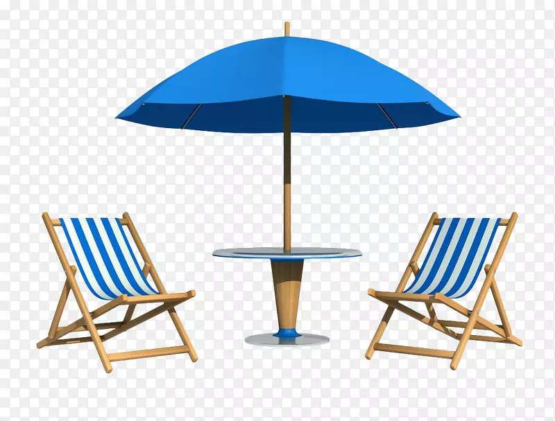 摄影版税-免费蓝色躺椅