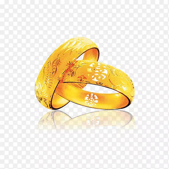 金婚戒指-金钻石戒指