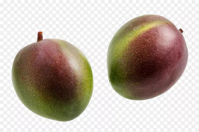 芒果食物水果-两个芒果