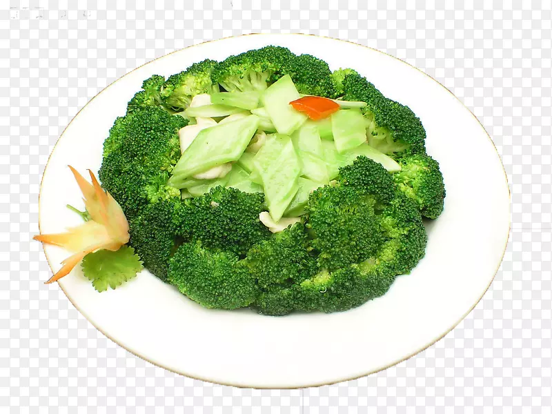 青花椰菜食品蔬菜绿花椰菜