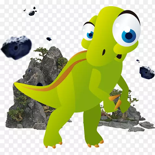 恐龙世界消失的恐龙-强大的霸气可爱的卡通恐龙