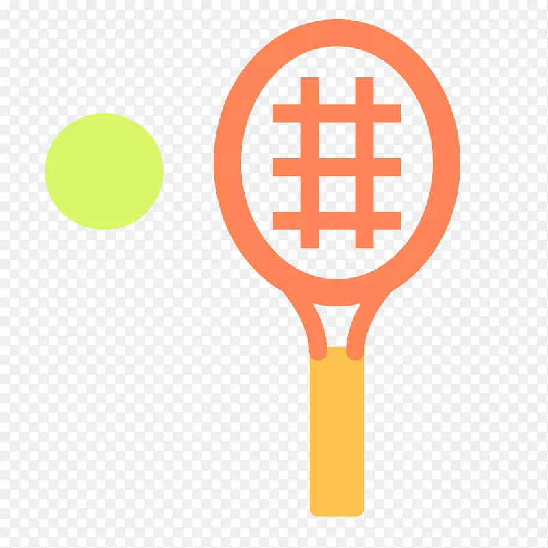 运动网球拍球类游戏图标-，平面，运动，健身，休闲，体育器材，娱乐