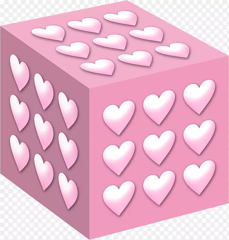 立方体-粉红立方体