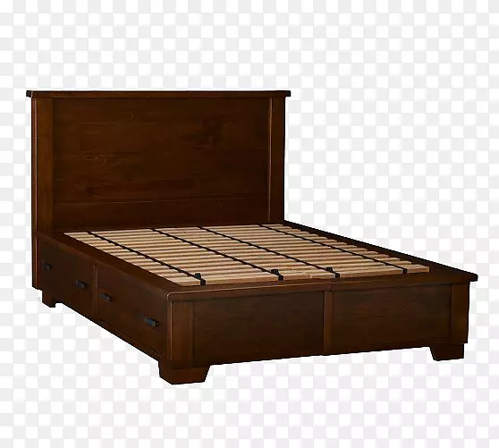 床架床尺寸床垫平台床-三维模型床，家具床材料
