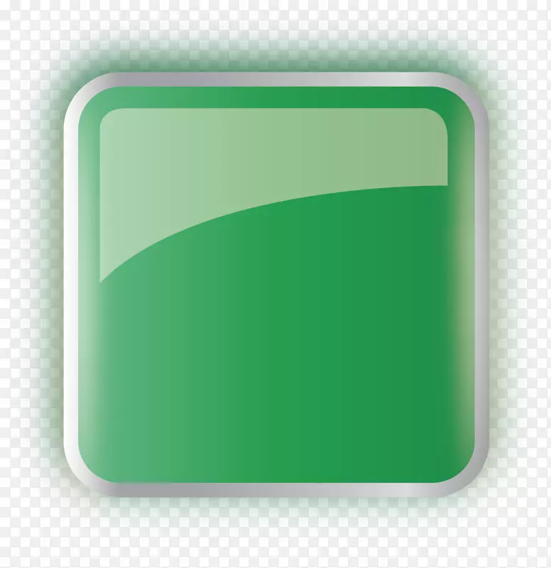 绿色方形玻璃图标-绿色方形玻璃按钮