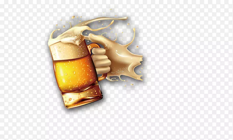 小麦啤酒节冰啤酒-啤酒节海报图片PSD材料