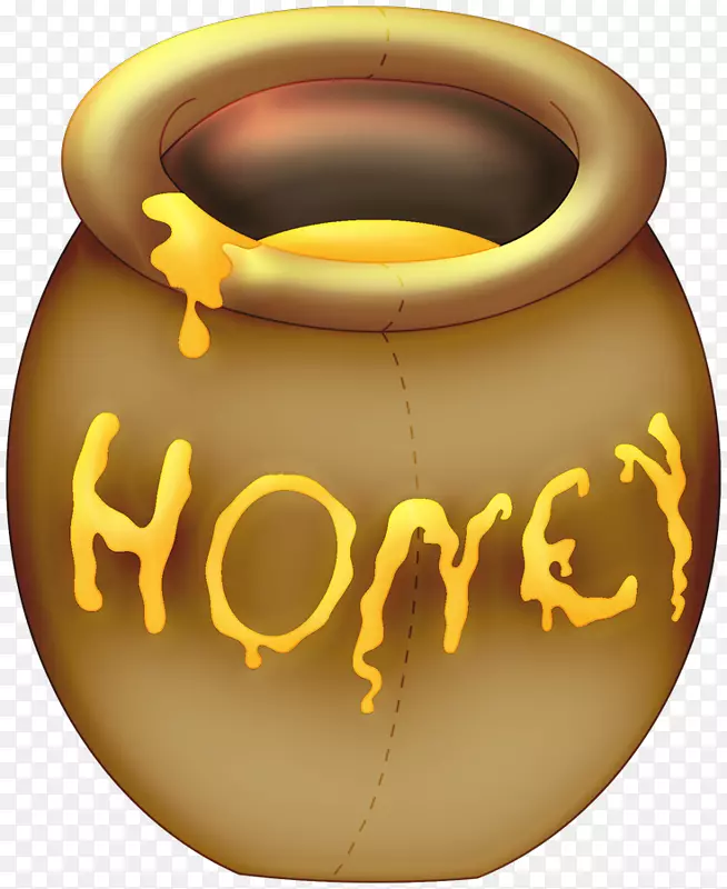 蜂蜜罐-卡通蜜罐
