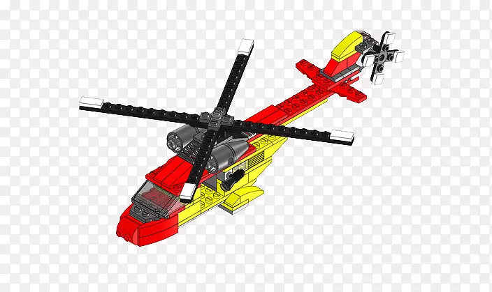 乐高集团直升机玩具乐高创建者-乐高直升机