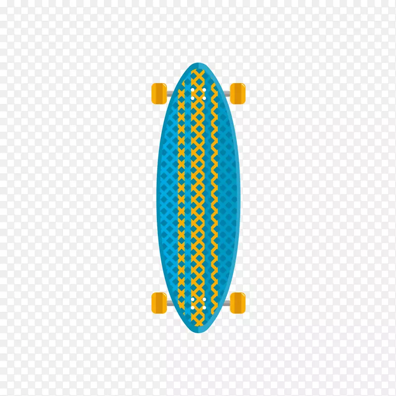 滑板-蓝色滑板