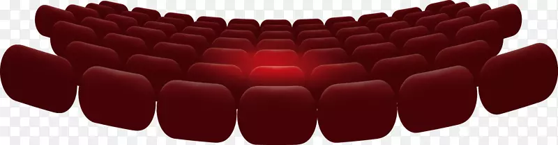 椅子电影院座位彩绘座椅