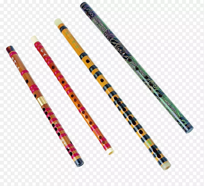 笛子乐器长笛管乐器.笛子的颜色图案