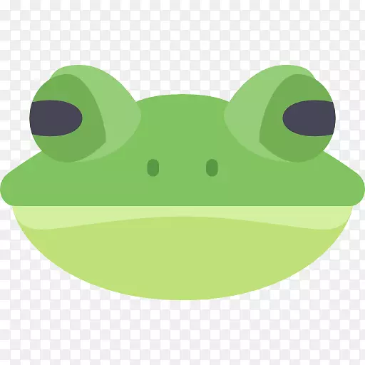 树蛙动物图标-青蛙