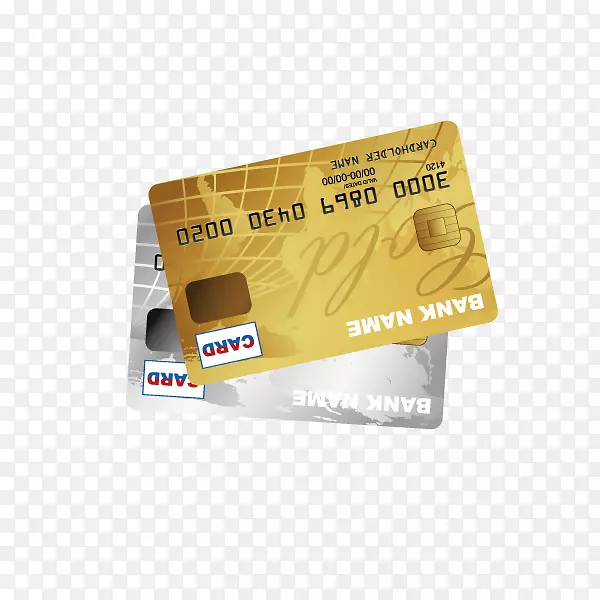 信用卡平面设计-平面图，信用卡，购物
