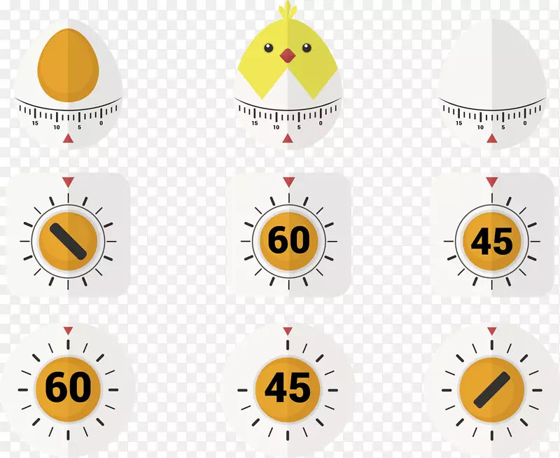 鸡蛋计时器-可爱的鸡蛋定时器