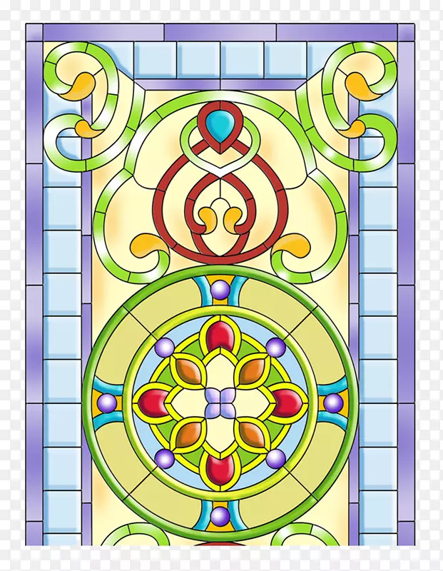 玻璃教堂-彩绘玻璃画的教堂