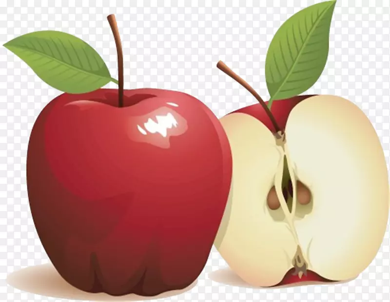 苹果果品摄影剪贴画-苹果高清