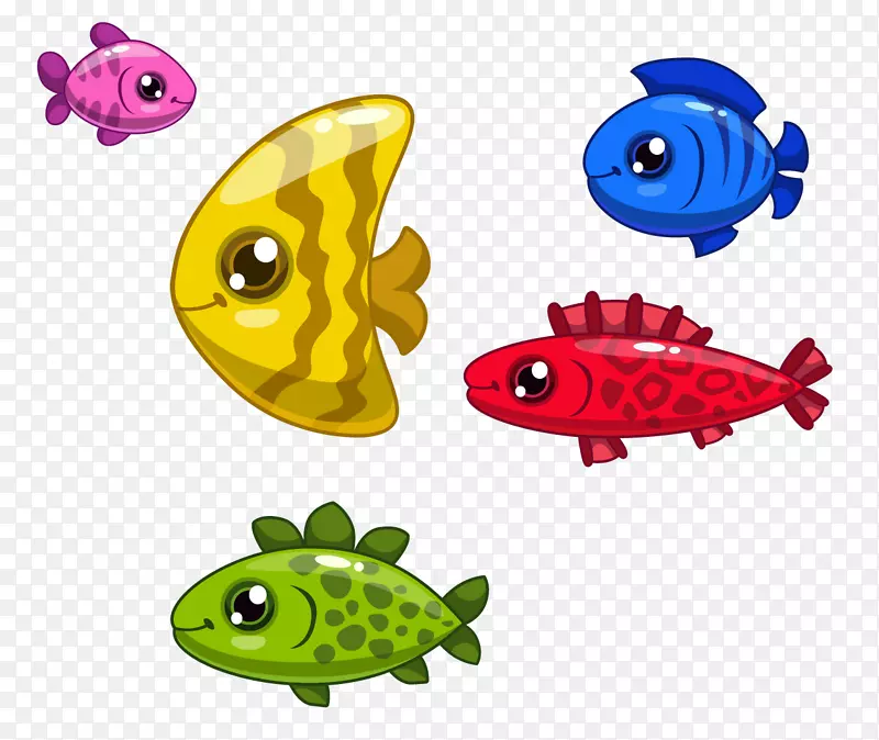 鱼动画-卡通鱼
