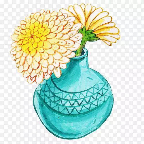 花瓶装饰艺术图标-花瓶