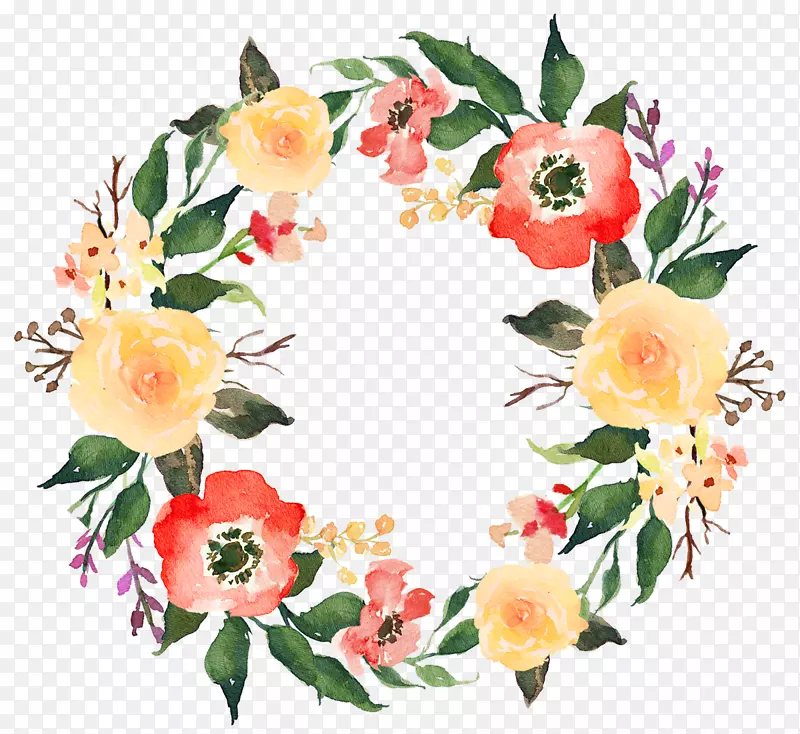 加兰花环-美丽的花环