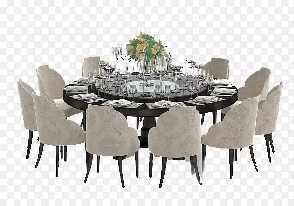 桌布餐厅-派对桌