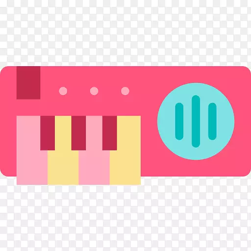 钢琴音乐键盘-一个简单的键盘