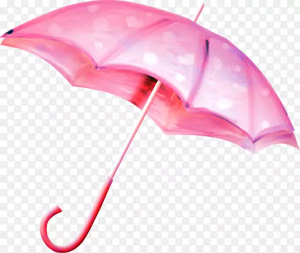 雨伞-粉红色伞