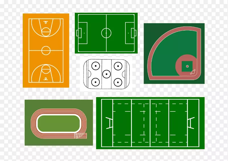 足球场运动场篮球场