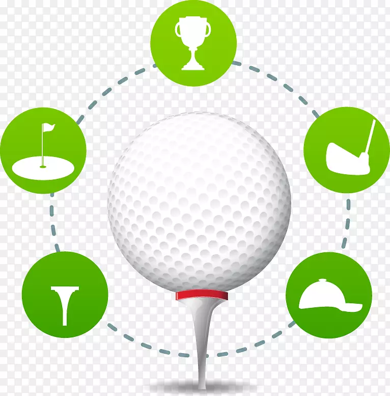 高尔夫球海报高尔夫球.高尔夫球抽象图案
