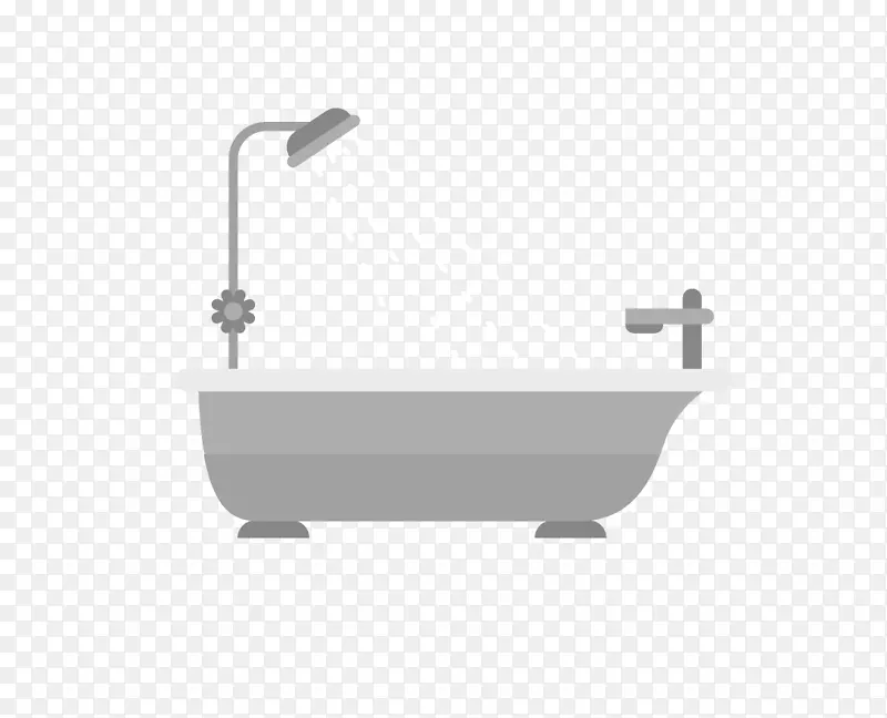 浴室浴缸-酒店浴缸平面
