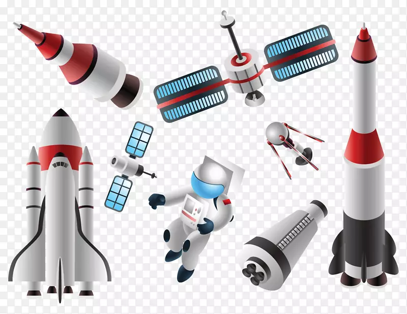 太空竞赛宇宙飞船火箭太空-宇宙宇航员