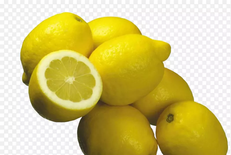 柠檬水食品营养保健柠檬堆