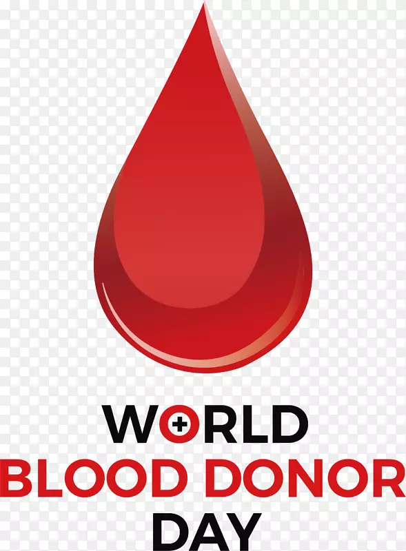 献血银行世界献血者日-红血海报